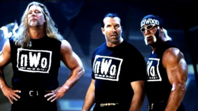 He was put on life support after having several heart attacks. Scott Hall was in the WWE's nWo.