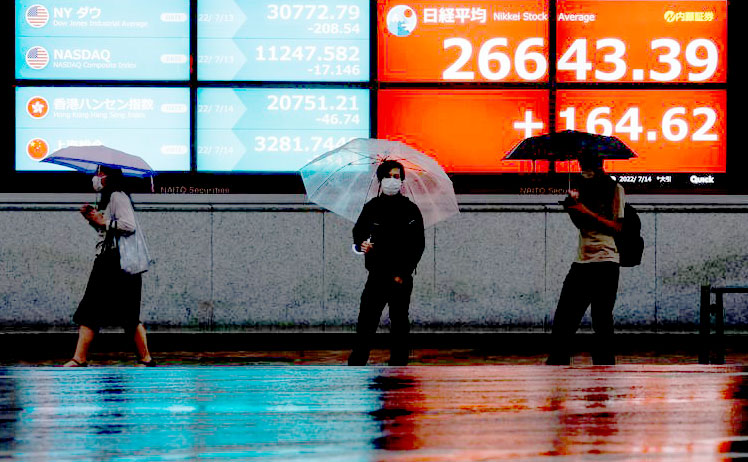 Fed officials signalled additional rate hikes, boosting yields and Asian stocks.