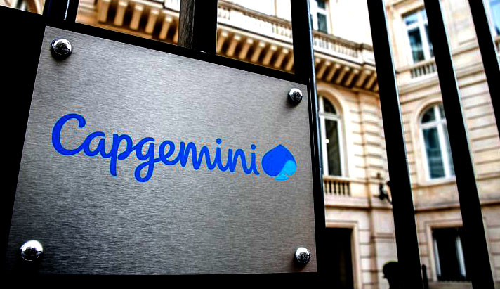 Capgemini, a French company, sees slower growth in sales as demand slows.