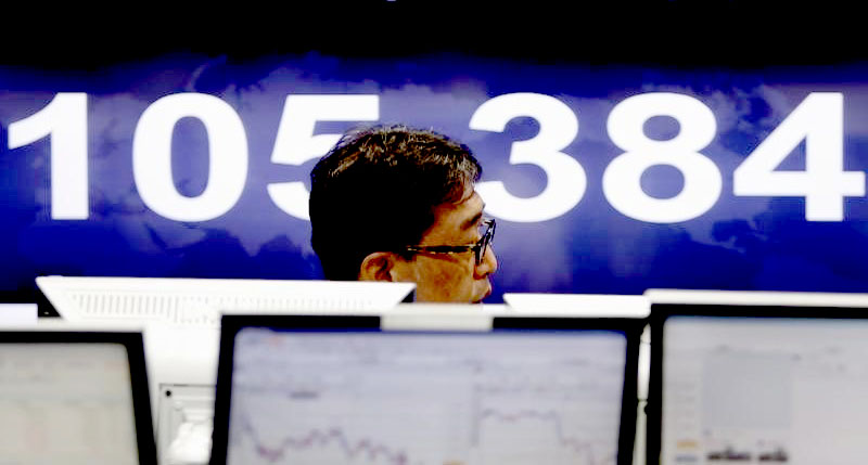 Japan's stock market is up at the end of the day; the Nikkei 225 is up 0.64%.