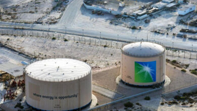 Saudi company Aramco's record 161 billion dollar profit