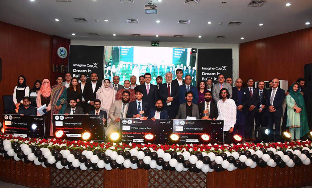 HEC announced the Microsoft Imagine Cup 2023 winners