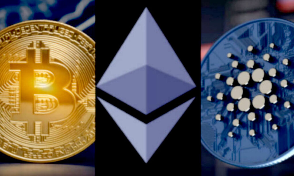 Forecasting Cryptocurrency Prices: Ethereum, Bitcoin, Cardano - April 28th, 2023