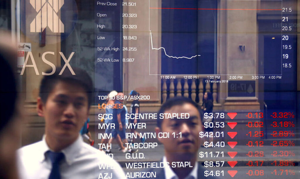 S&P/ASX 200 Index Falls 0.96% at Close of Trading in Australia