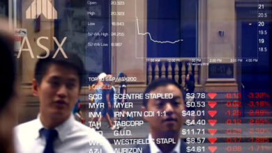 Australia Stocks Finish Lower; S&P/ASX 200 Drops 0.05% at Closing