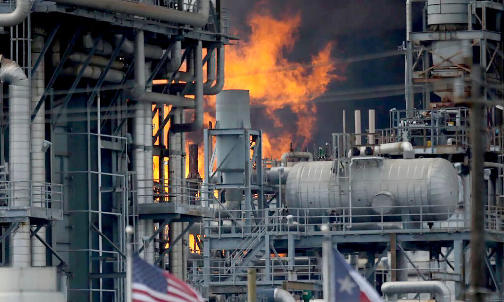 Sheriff confirms containment of fire at Shell Texas chemical plant