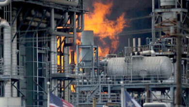 Sheriff confirms containment of fire at Shell Texas chemical plant