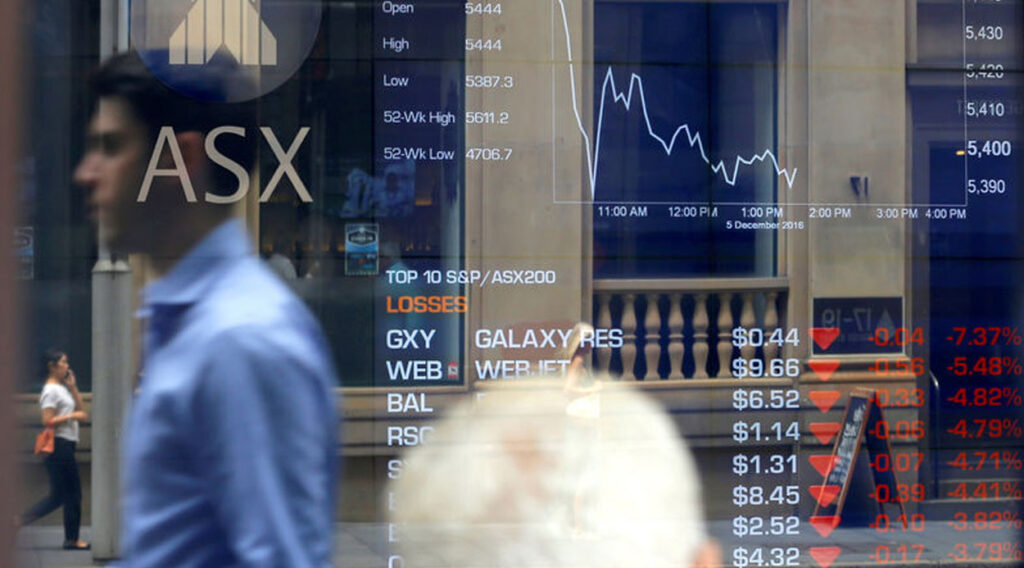 Australia stocks end lower as S&P/ASX 200 falls 0.54% at close of trading