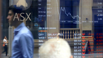 Australia stocks end lower as S&P/ASX 200 falls 0.54% at close of trading